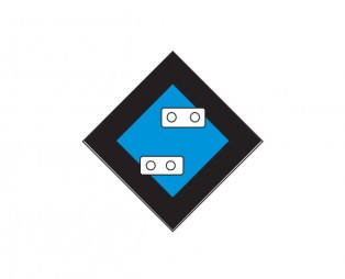 Временный сигнальный знак - Подготовиться к опусканию токоприемника